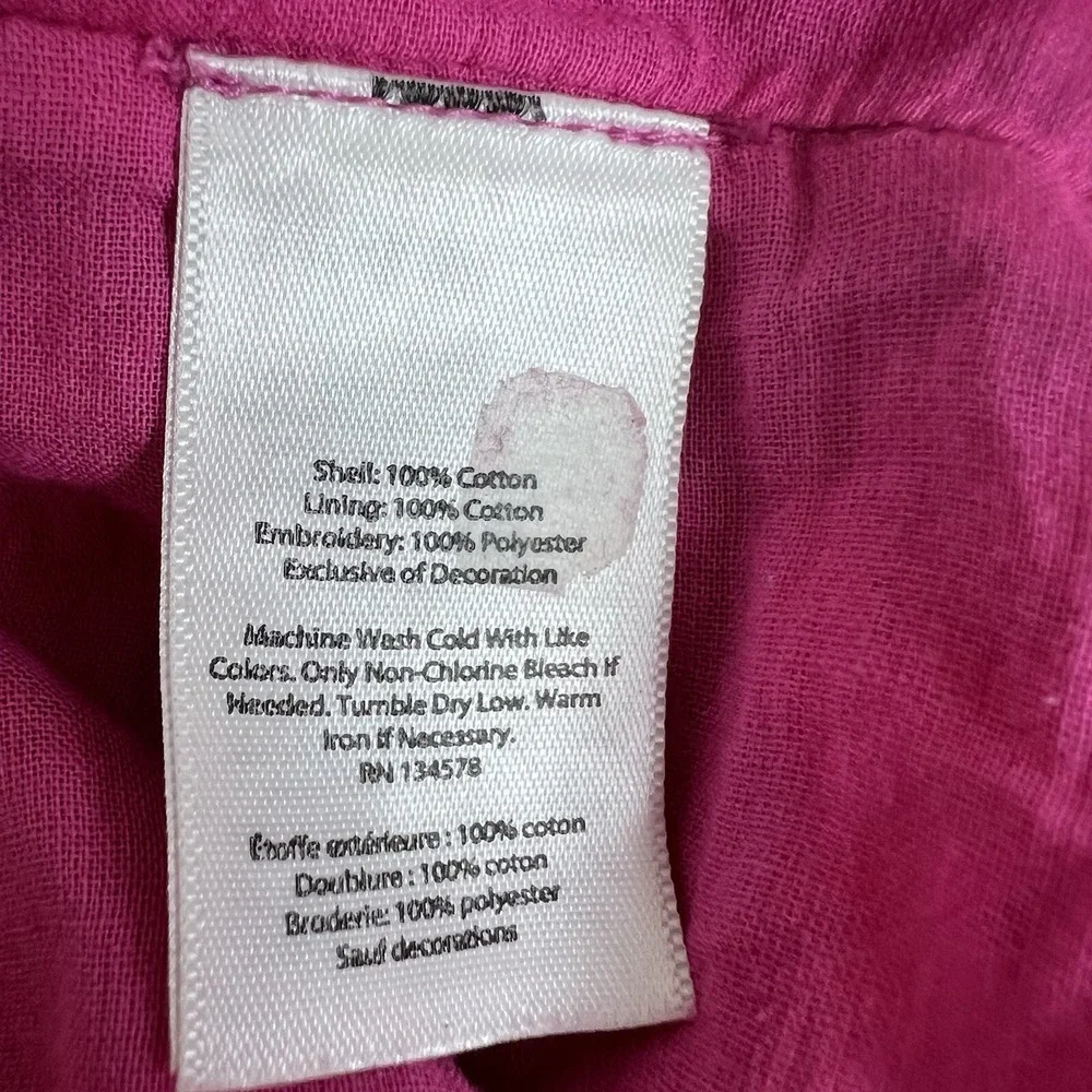 Vineyard Vines Womens Small Pink Eyelet 3